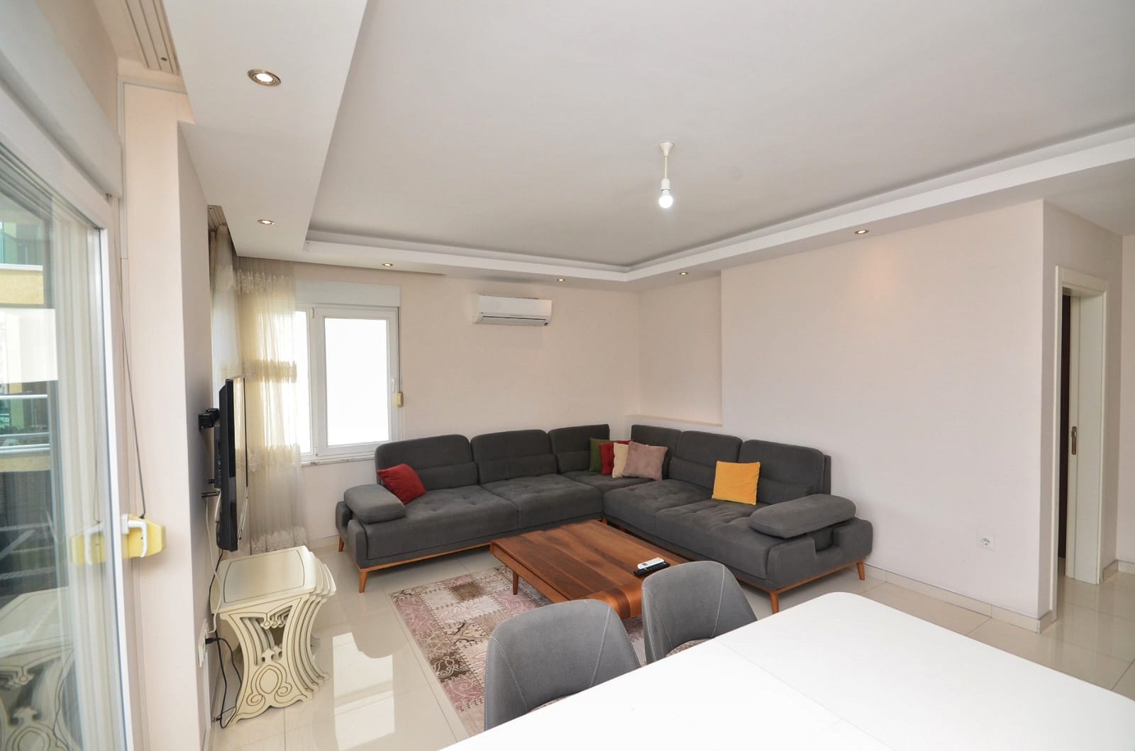 2+1 apartment in Alanya, Kestel district – furnished and with sea views