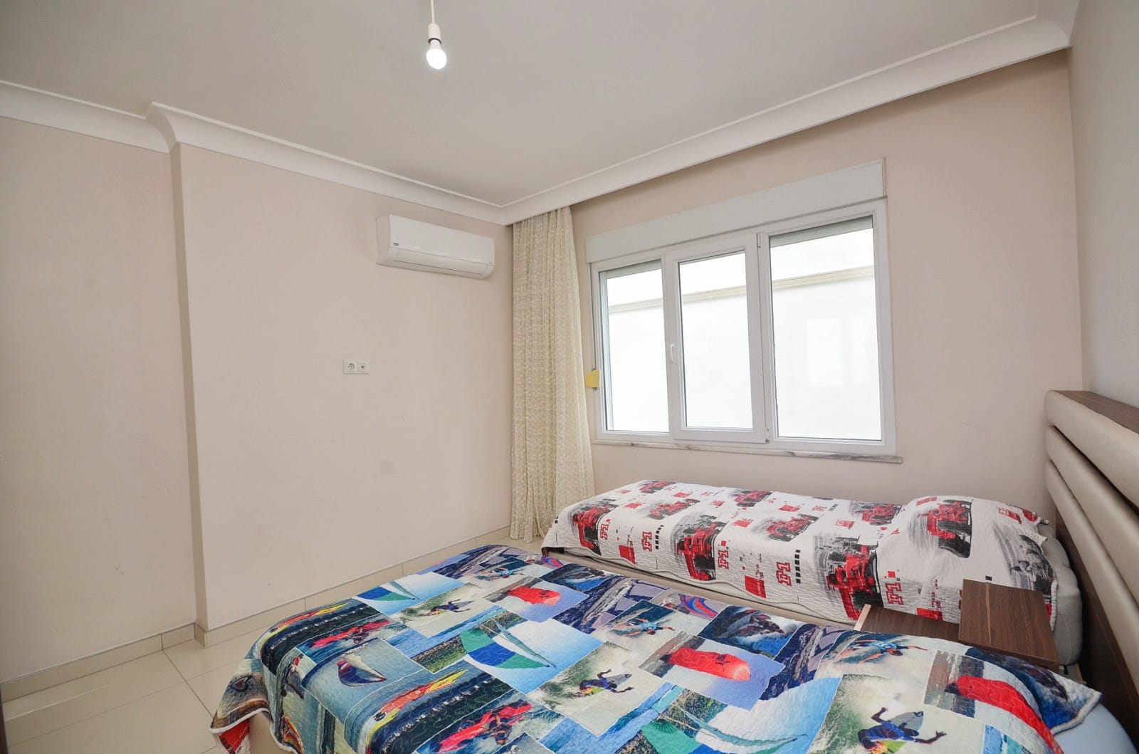 2+1 apartment in Alanya, Kestel district – furnished and with sea views