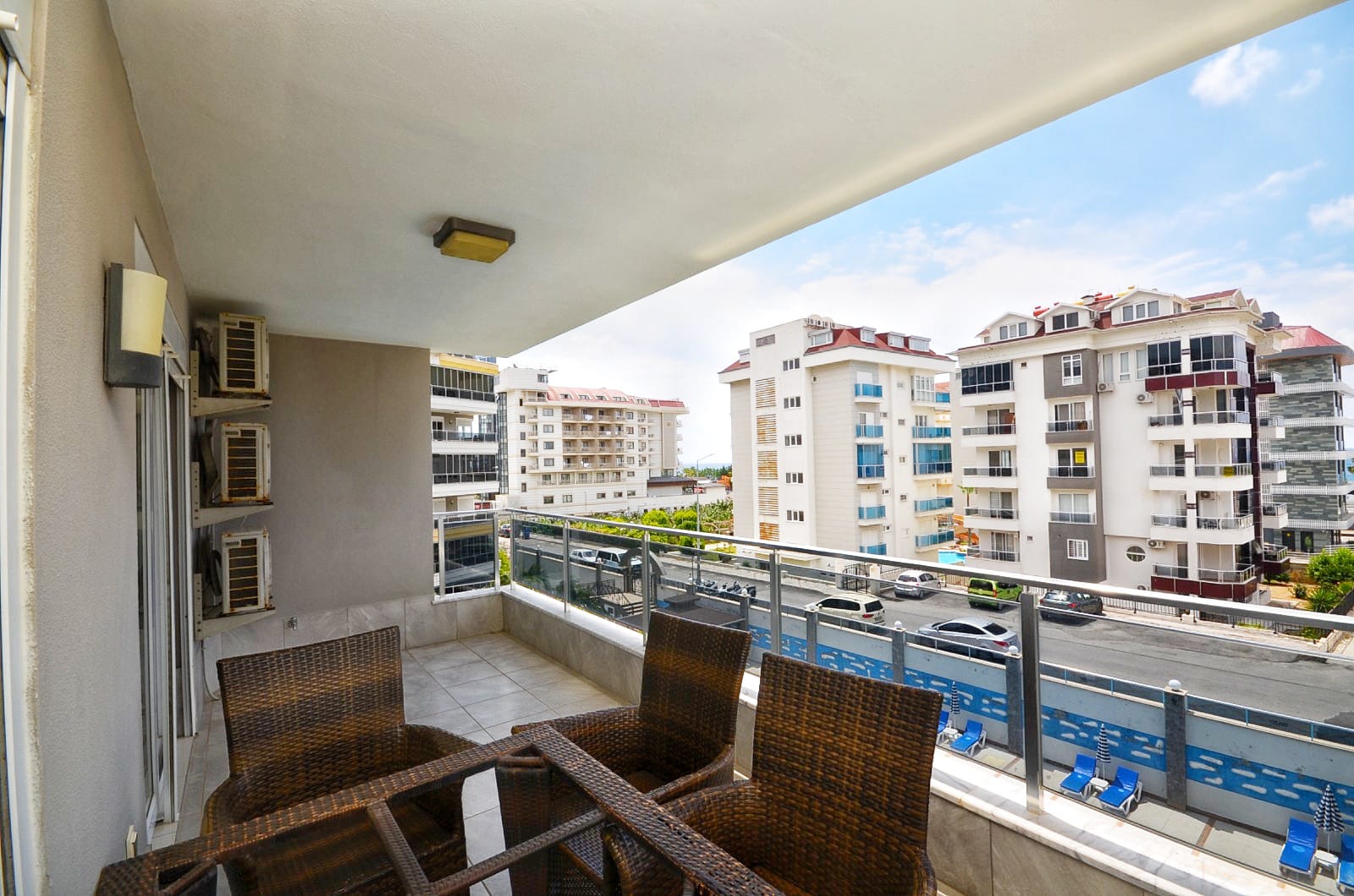 2+1 apartment in Alanya, Kestel district – furnished and with sea views
