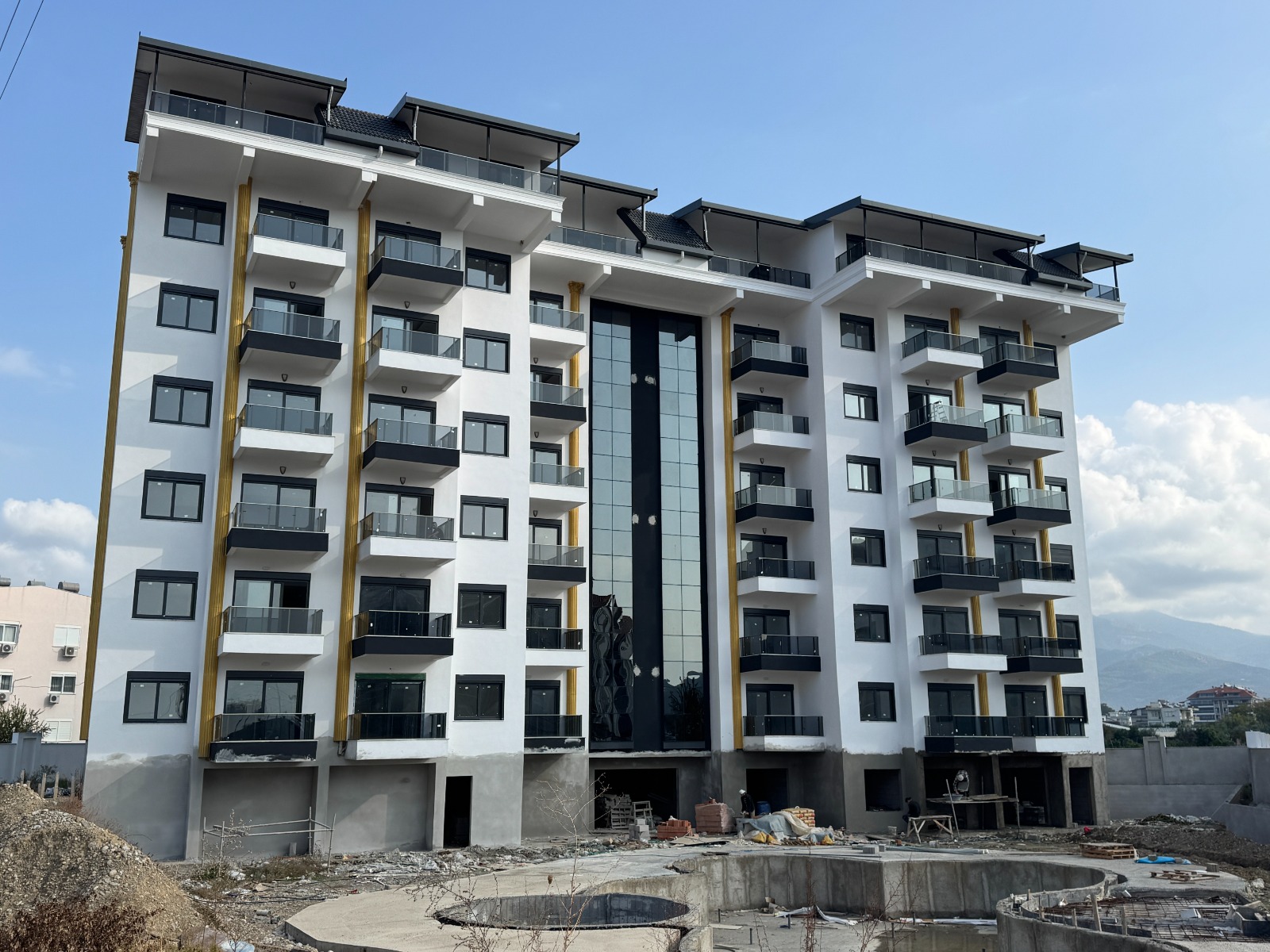 Новая квартира 1+1 в Газипаше, Пазарджи - разумная цена, рассрочка на 15 месяцев