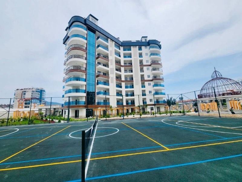 Квартира 1+1 в Газипаше - от собственника, вид на бассейн, доступная цена