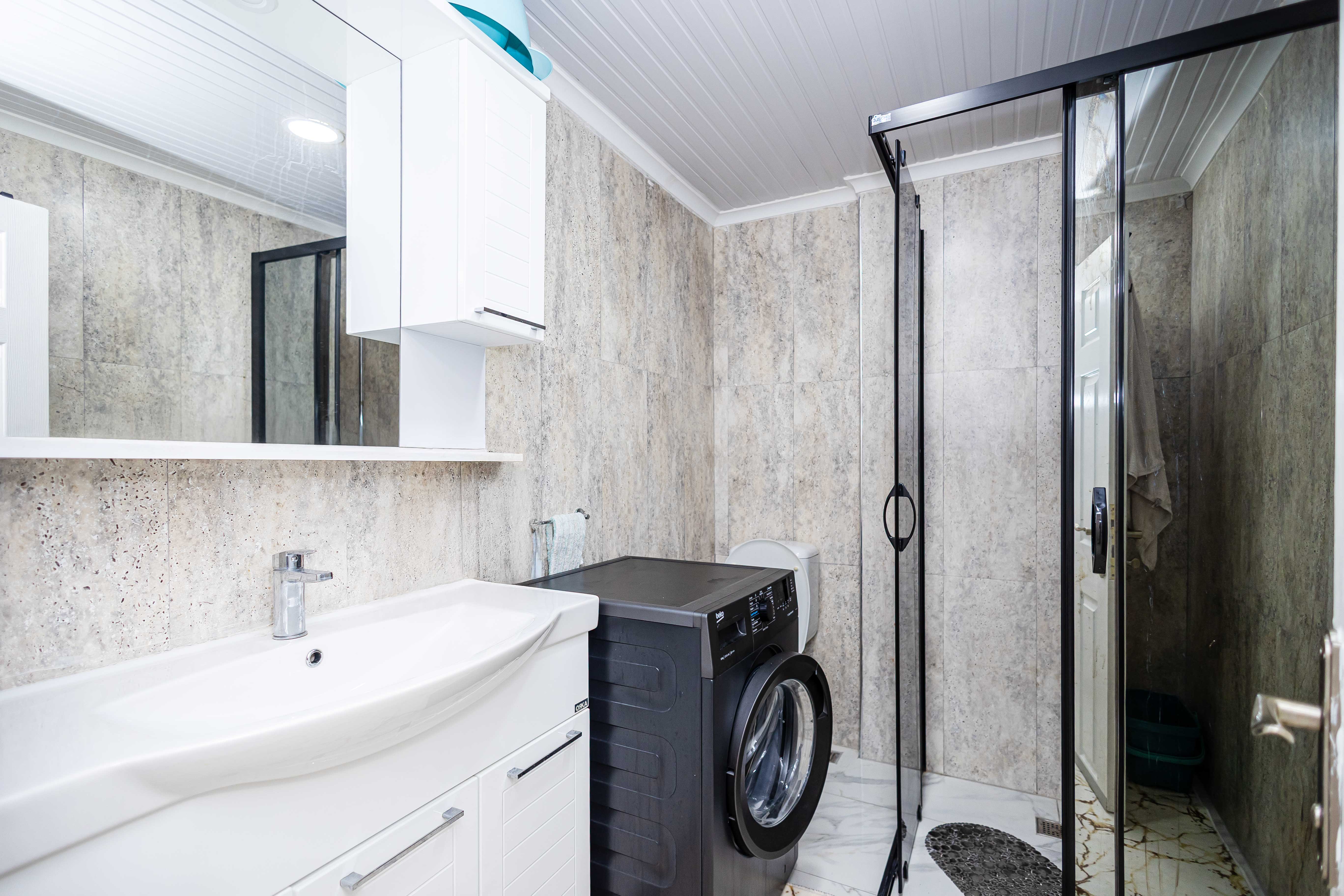 Квартира 3+1 с мебелью и отдельной кухней в районе Оба - 450 м до моря