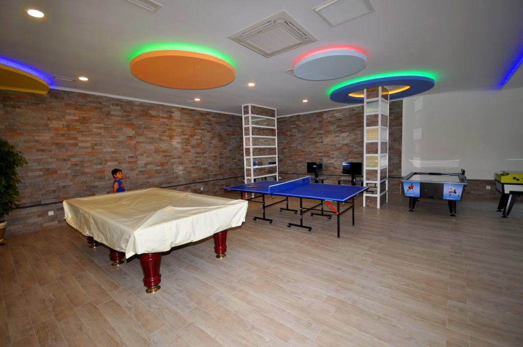 Oba bölgesinde 1+1 daire – eşyalı ve geniş teraslı