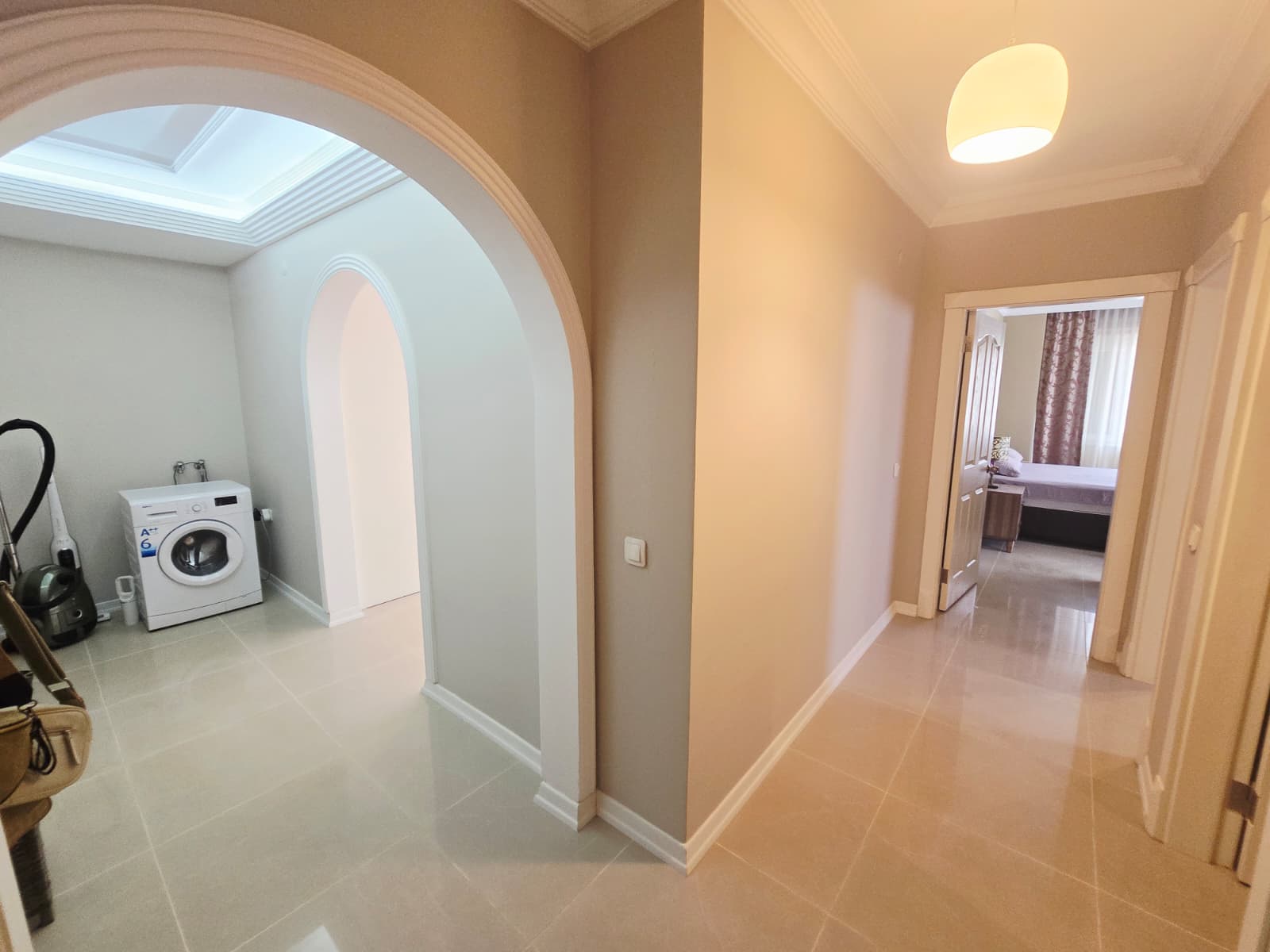 2+1 apartment with a residence permit in the Oba district - furnished, mountain views, comfortable residence