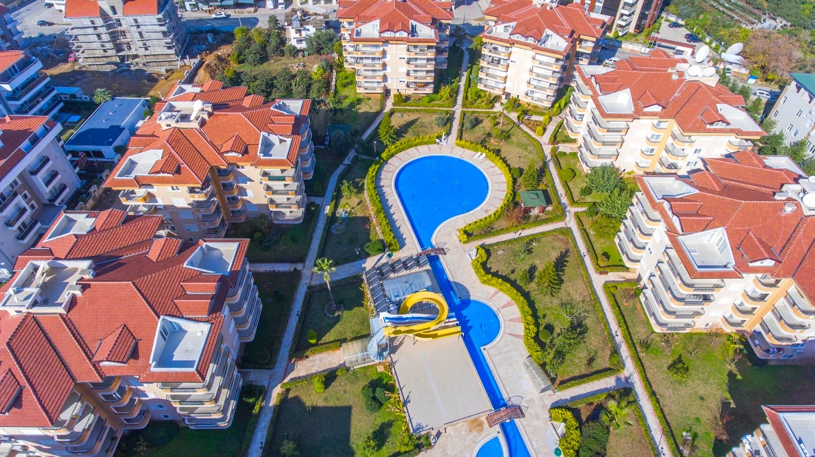 2+1 apartment with a residence permit in the Oba district - furnished, mountain views, comfortable residence
