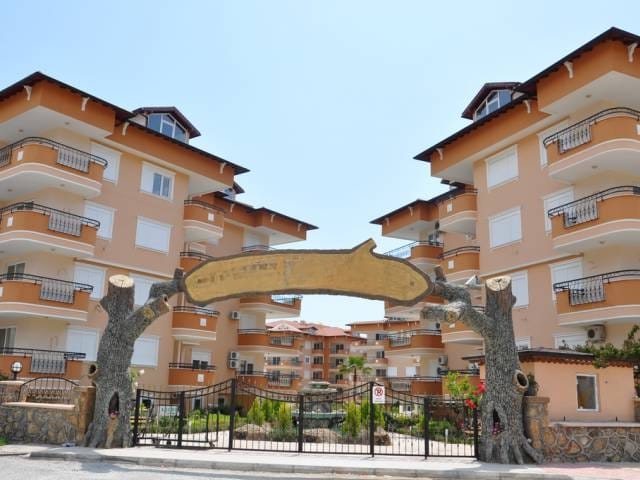 2+1 apartment with a residence permit in the Oba district - furnished, mountain views, comfortable residence