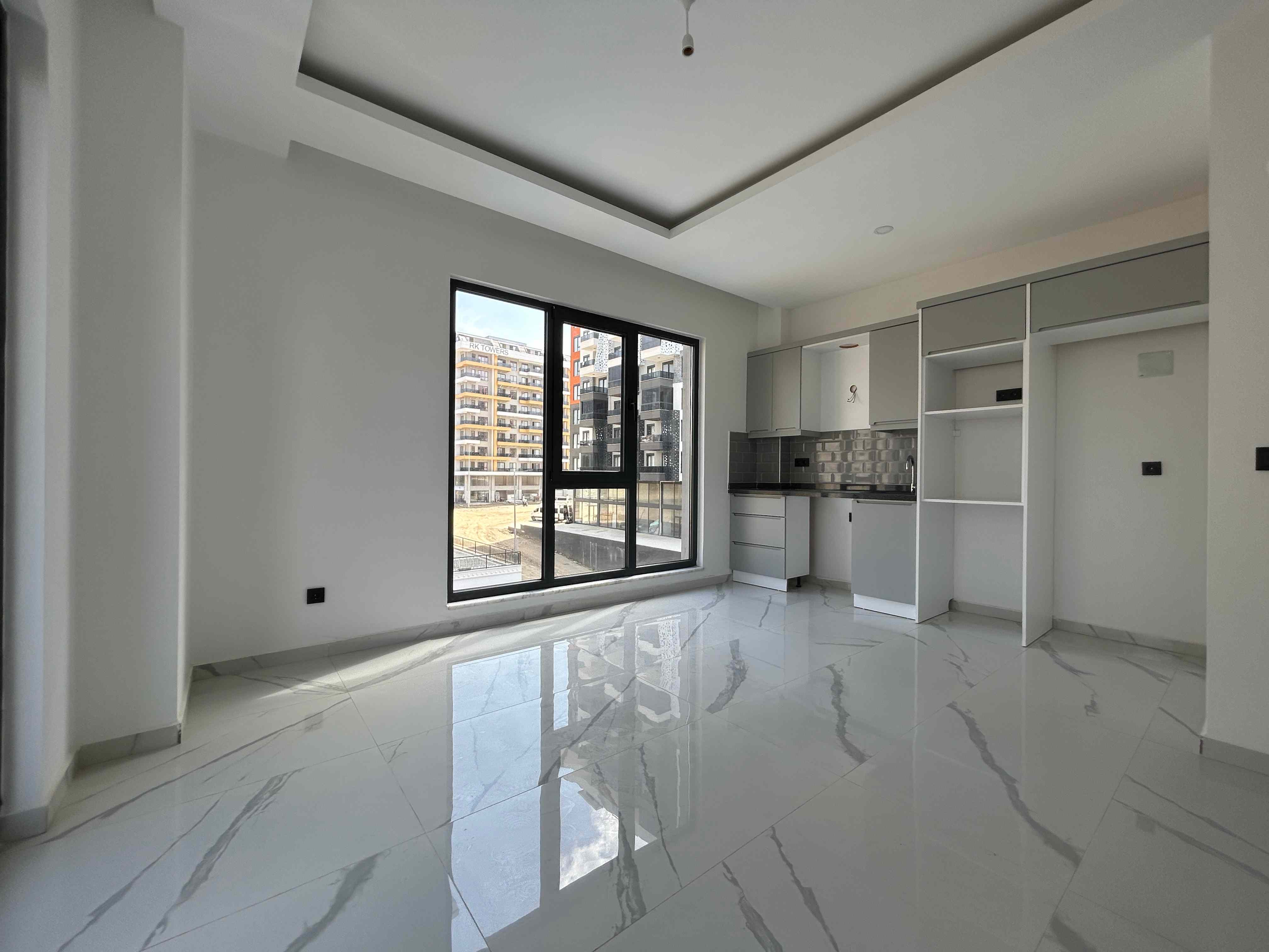 Apartments for citizenship in Mahmutlar – two-room apartments with fine finishing