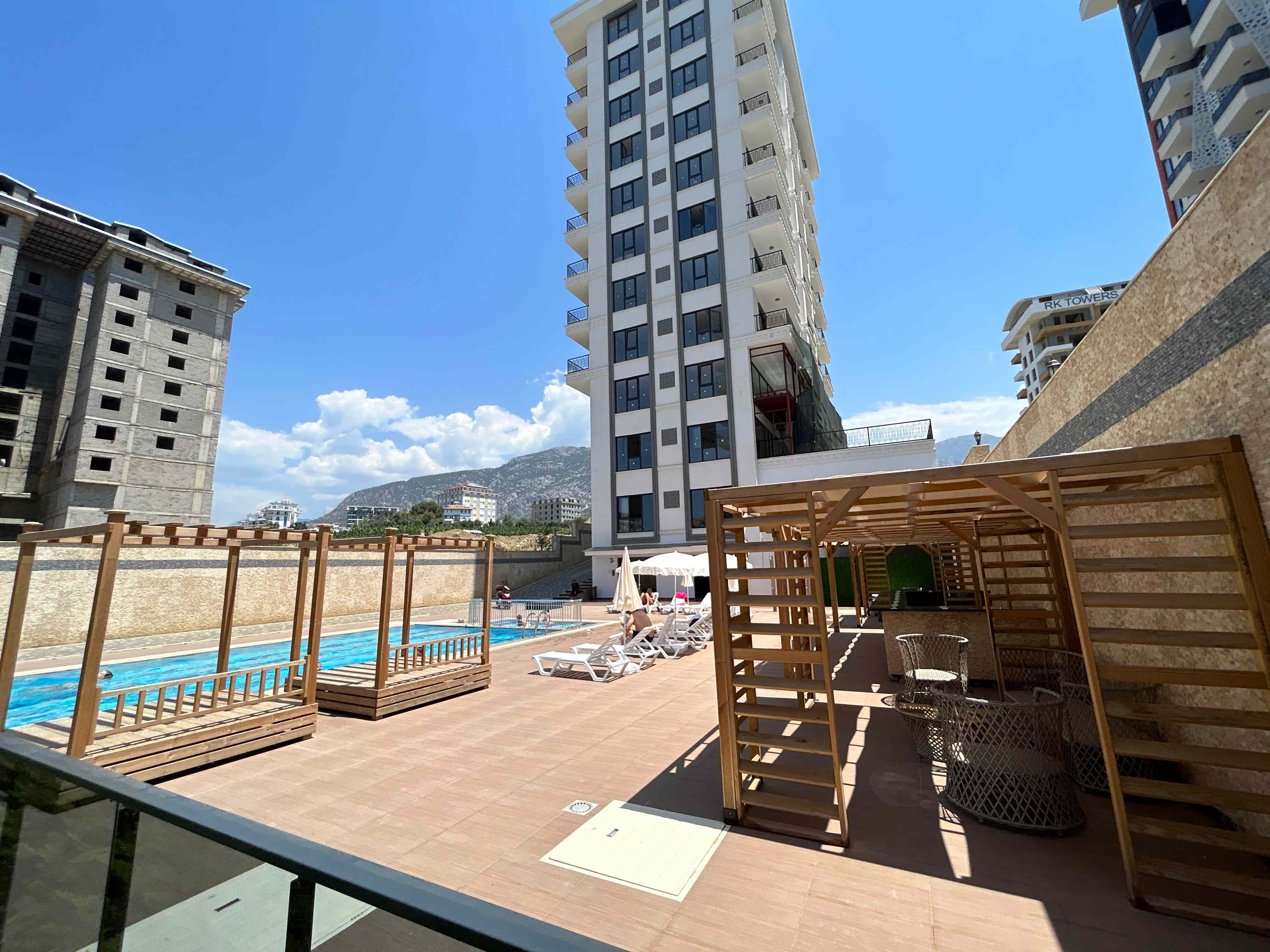 Apartments for citizenship in Mahmutlar – two-room apartments with fine finishing